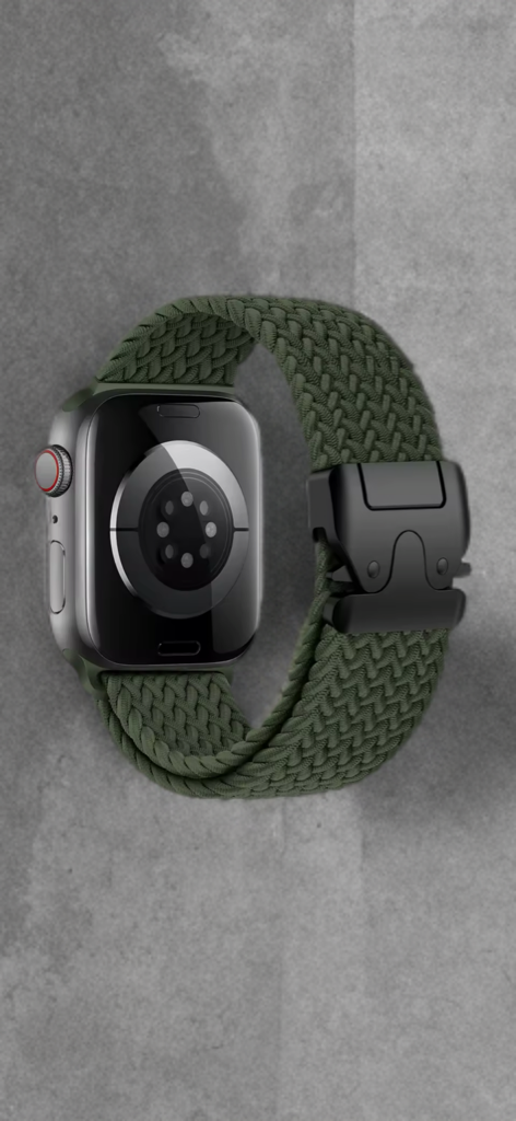 Braided Nylon Sport Band for Apple Watch – Light. Durable. Effortless.