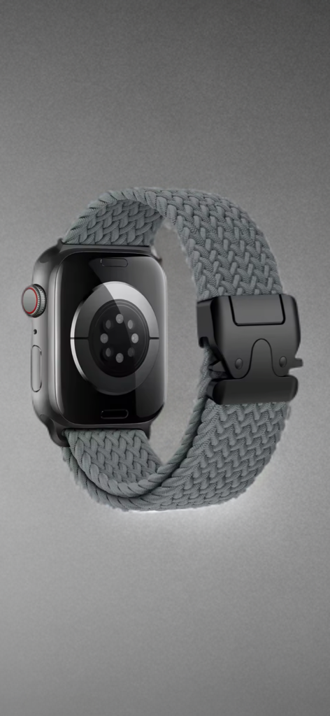 Braided Nylon Sport Band for Apple Watch – Light. Durable. Effortless.