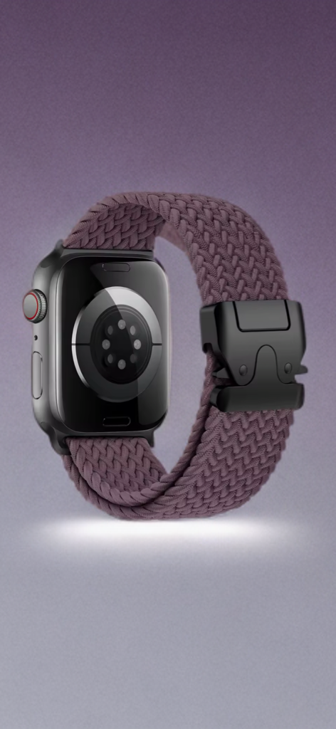Braided Nylon Sport Band for Apple Watch – Light. Durable. Effortless.