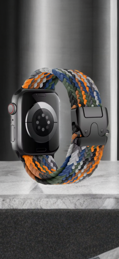 Braided Nylon Sport Band for Apple Watch – Light. Durable. Effortless.
