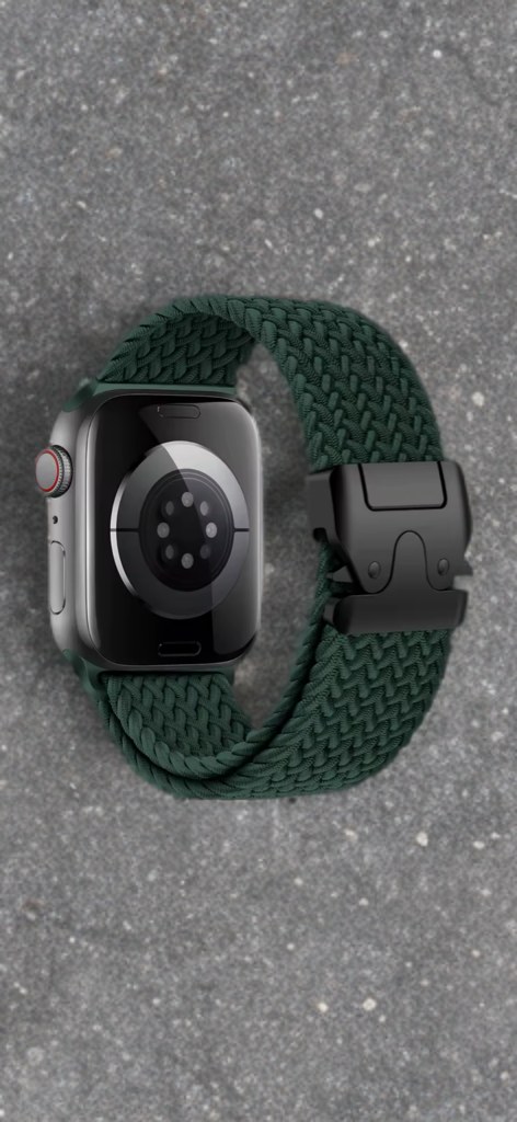 Braided Nylon Sport Band for Apple Watch – Light. Durable. Effortless.