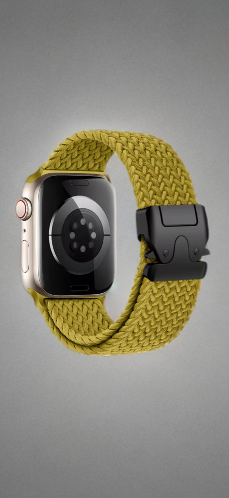 Braided Nylon Sport Band for Apple Watch – Light. Durable. Effortless.