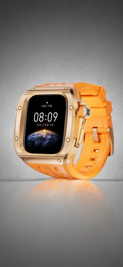 Apple Watch Luxury Protective Case with Integrated Glass