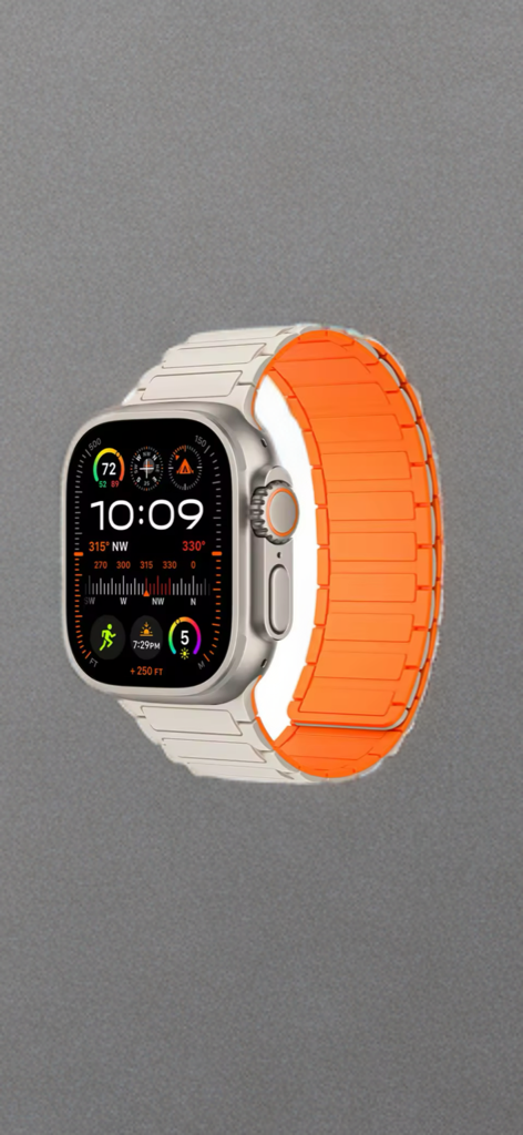 Magnetic Silicone Band for Apple Watch – Sleek Comfort, Effortless Fit
