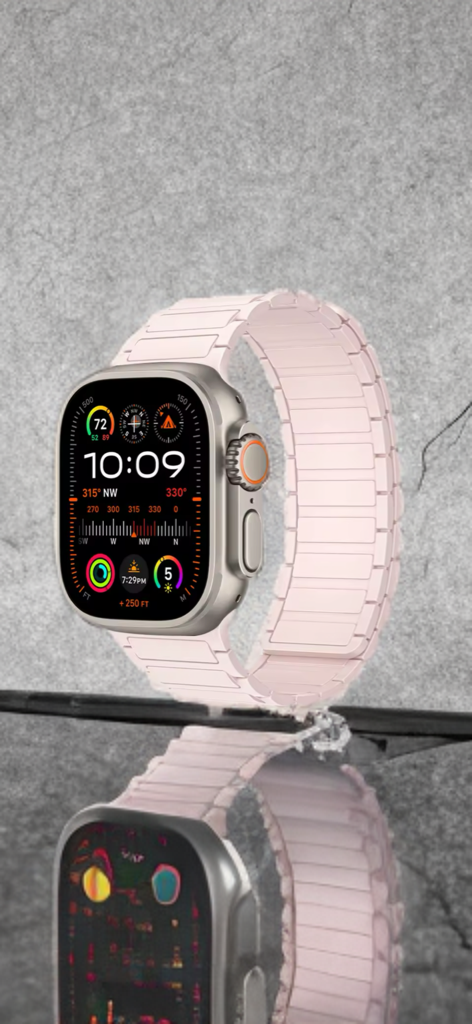 Magnetic Silicone Band for Apple Watch – Sleek Comfort, Effortless Fit