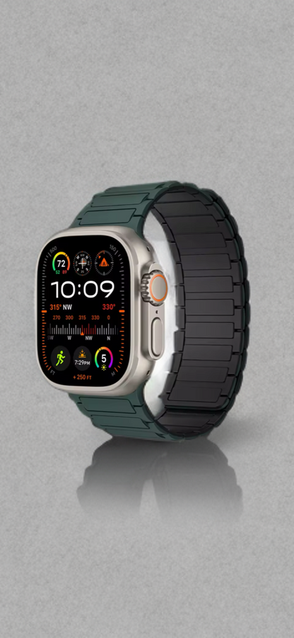 Magnetic Silicone Band for Apple Watch – Sleek Comfort, Effortless Fit