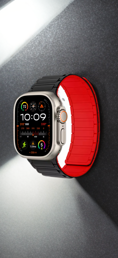 Magnetic Silicone Band for Apple Watch – Sleek Comfort, Effortless Fit