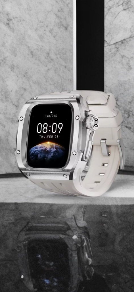 Apple Watch Luxury Protective Case with Integrated Glass