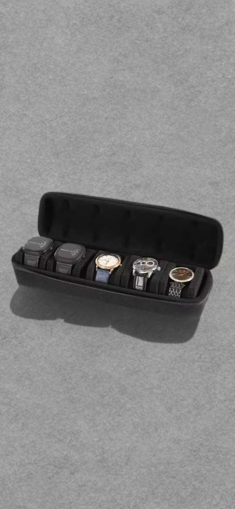 Travel Watch Organizer – 1/3/6/8 Slot Portable Case