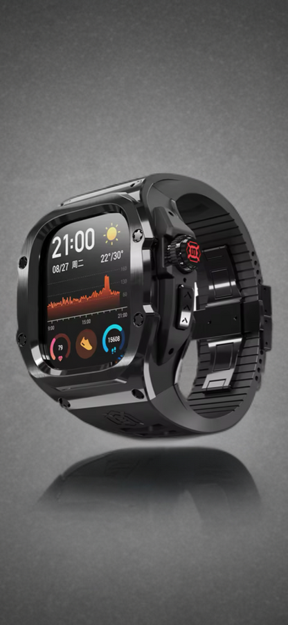 Apple Watch Luxury Protective Case with Integrated Glass