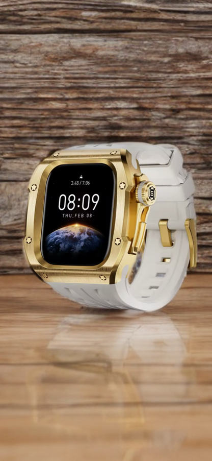 Apple Watch Luxury Protective Case with Integrated Glass