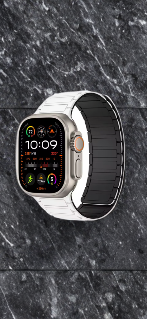 Magnetic Silicone Band for Apple Watch – Sleek Comfort, Effortless Fit