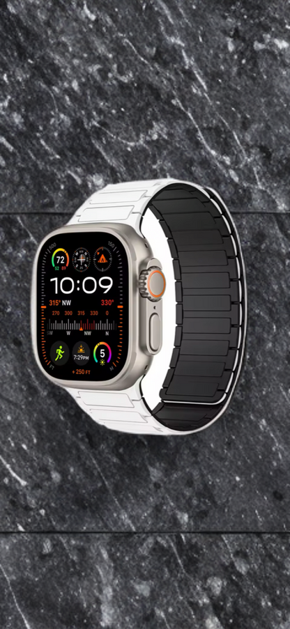 Magnetic Silicone Band for Apple Watch – Sleek Comfort, Effortless Fit
