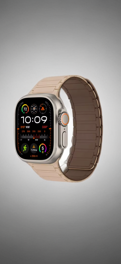 Magnetic Silicone Band for Apple Watch – Sleek Comfort, Effortless Fit