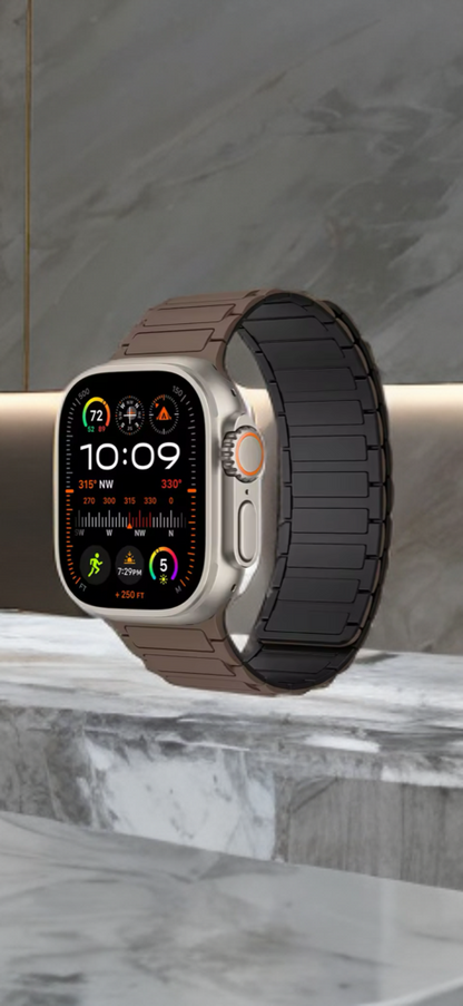 Magnetic Silicone Band for Apple Watch – Sleek Comfort, Effortless Fit