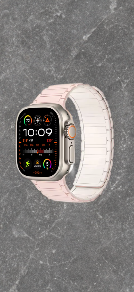 Magnetic Silicone Band for Apple Watch – Sleek Comfort, Effortless Fit