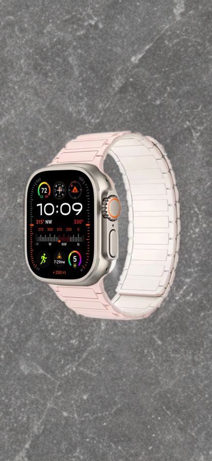 Magnetic Silicone Band for Apple Watch – Sleek Comfort, Effortless Fit