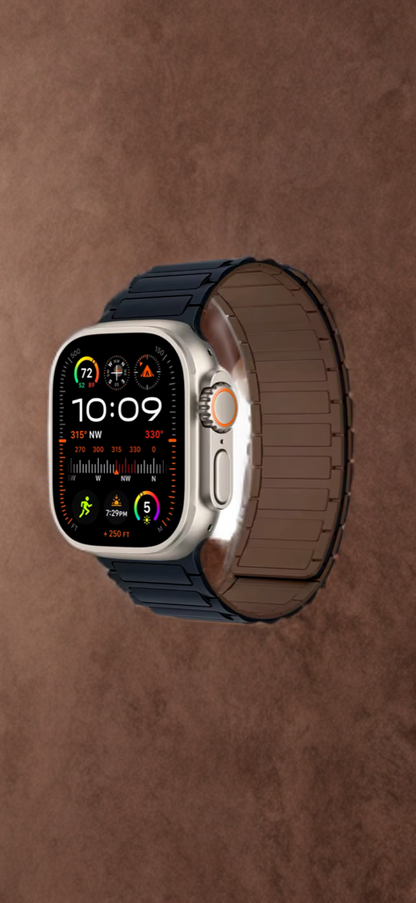 Magnetic Silicone Band for Apple Watch – Sleek Comfort, Effortless Fit