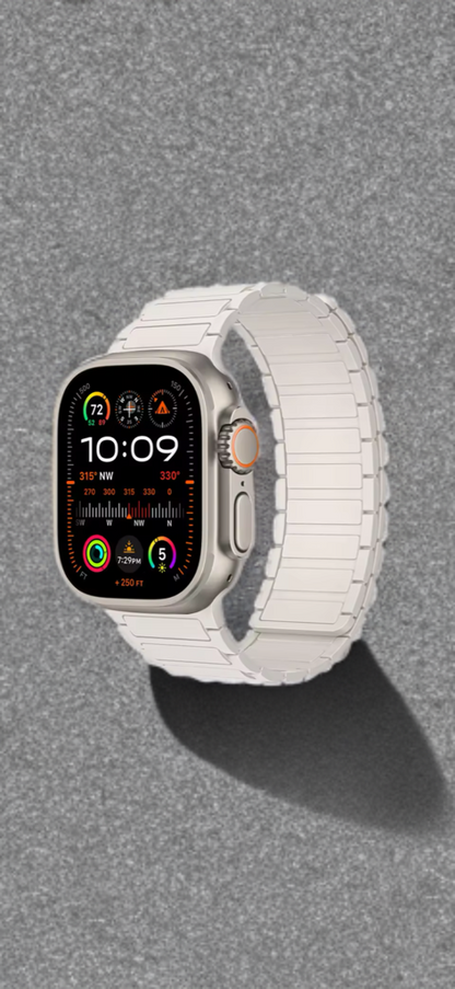 Magnetic Silicone Band for Apple Watch – Sleek Comfort, Effortless Fit